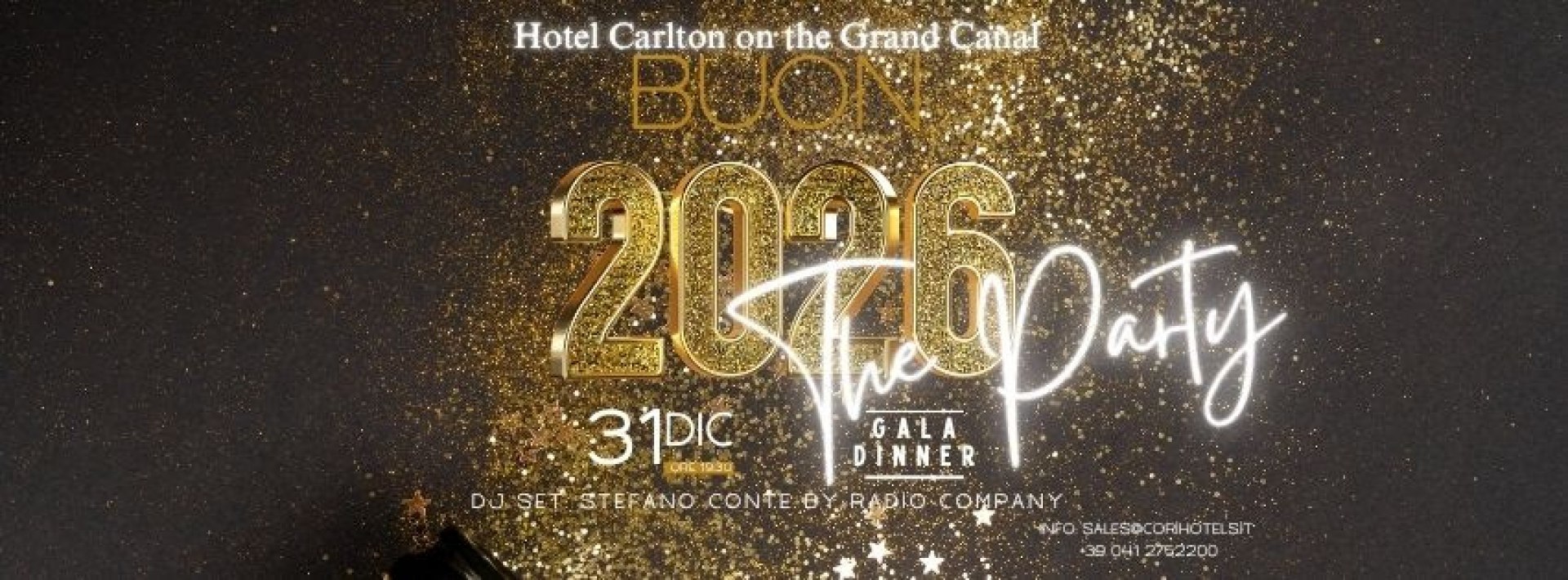 New Year´s Eve 2025-2026 In Venice, Gala Dinner