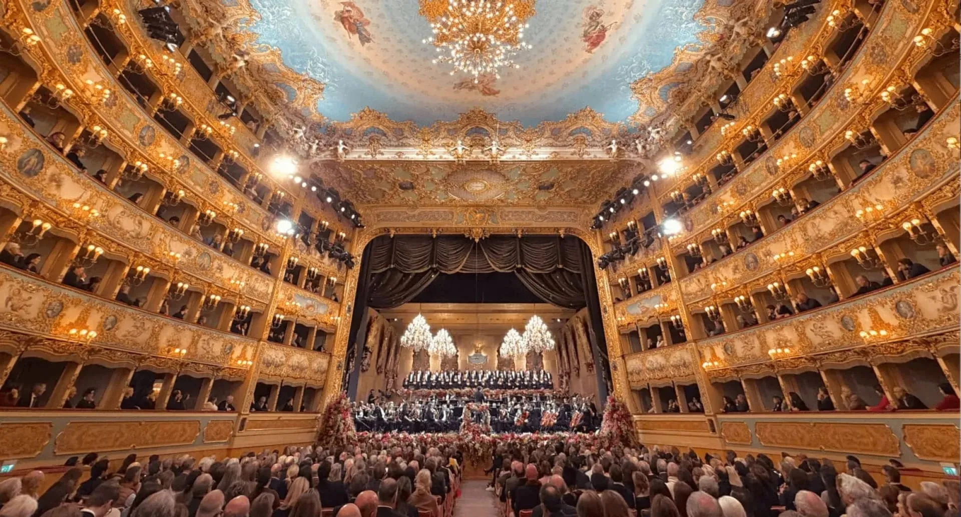 Venice New Years Concert at La Fenice Opera Theater Italy
