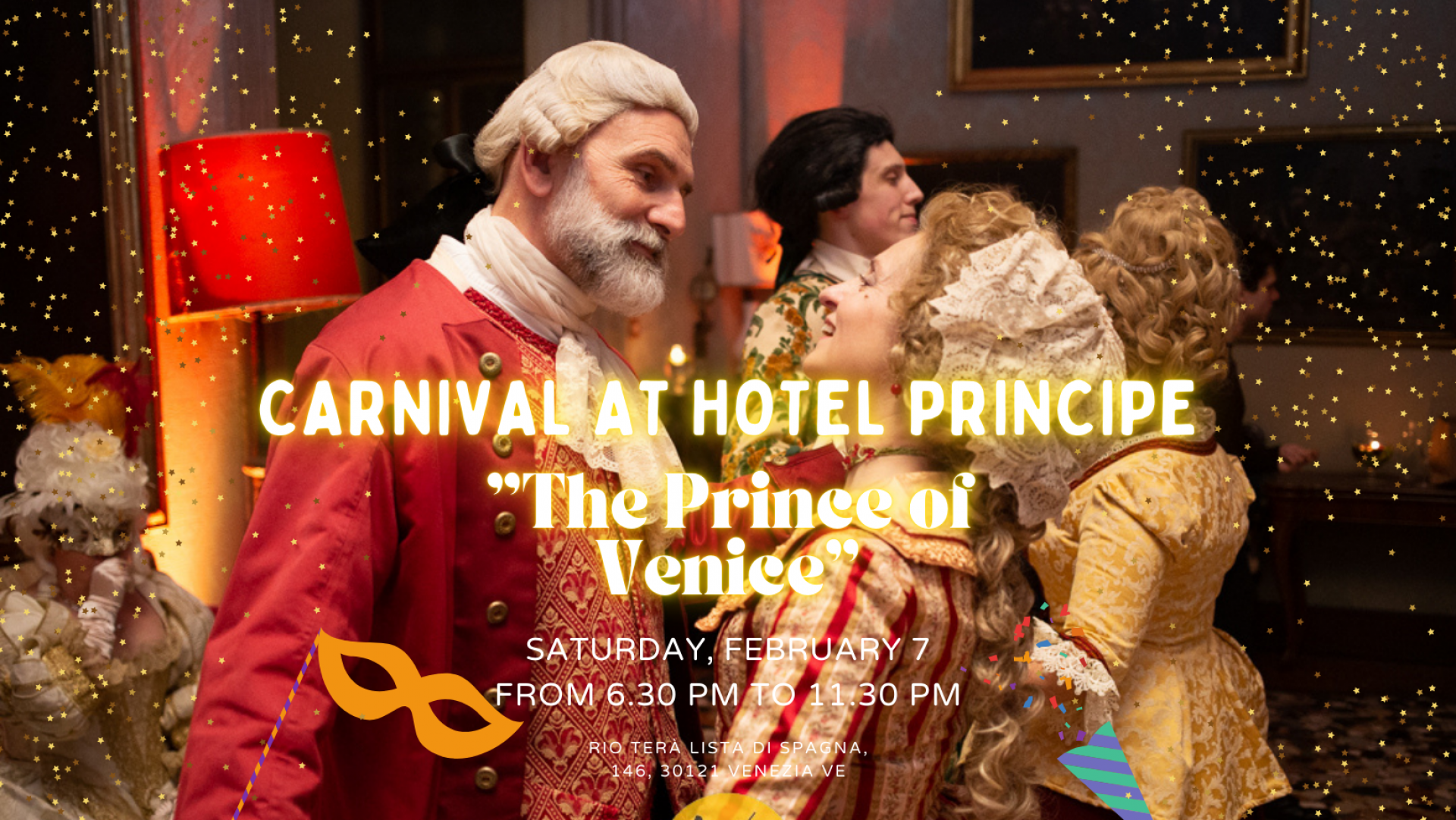 The Prince of Venice Carnival 2026