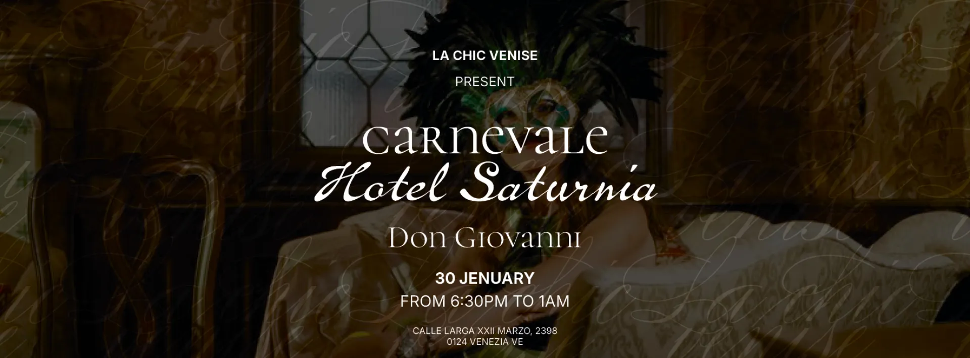 Don Giovanni Carnaval Veneția 2026