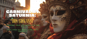Don Giovanni Venice Carnival 2026