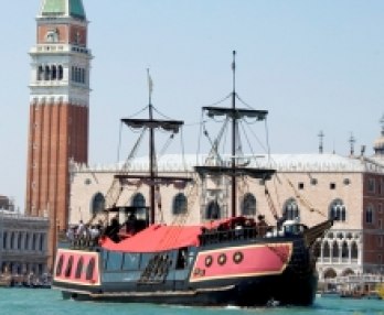 Dîner-croisière en galion à Venise