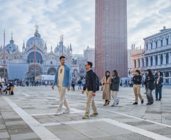 Nachmittag in Venedig, Basilika, Dogenpalast und Gondel