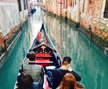 Gondola Ride through the Lagoon City