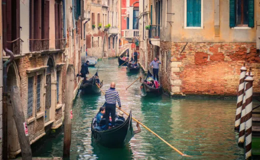Walking City Tour and Gondola Ride