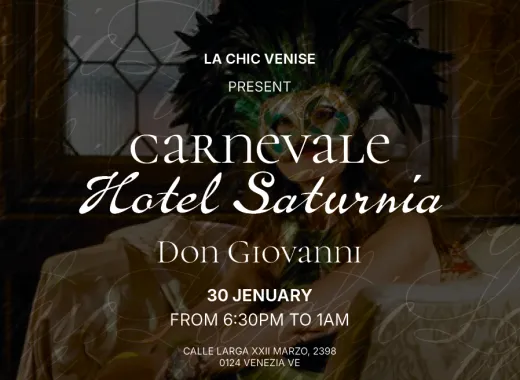 Don Giovanni Carnaval Veneția 2027