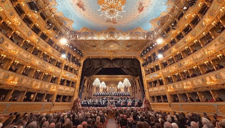 Neujahrskonzert Venedig Theater La Fenice Oper Venedig